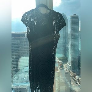 Black cocktail dress